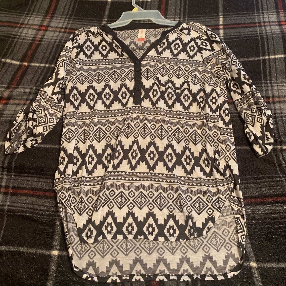 Long sleeve blouse